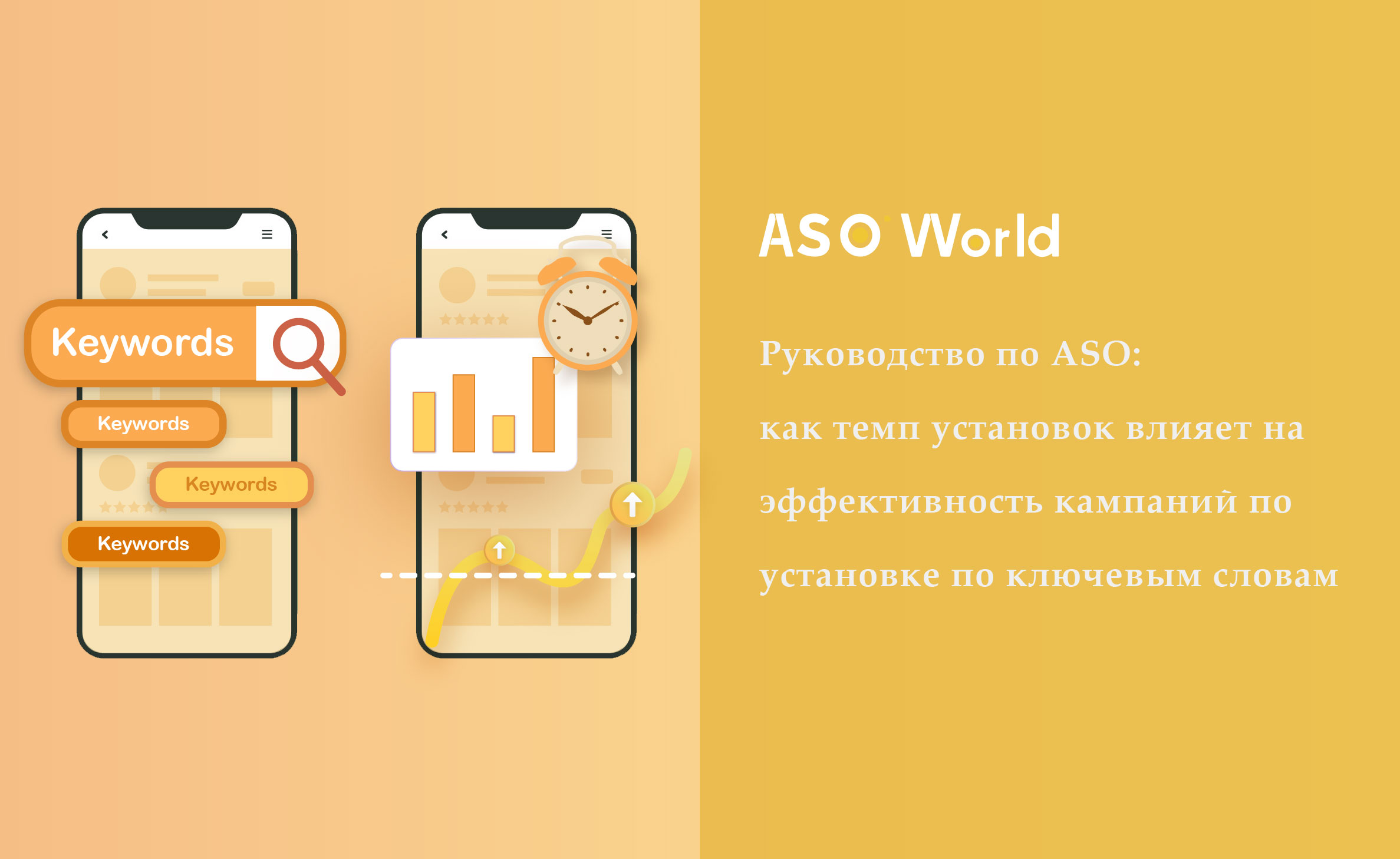 Руководство по ASO: Как темп установок влияет на эффективность кампаний по установкам по ключевым словам