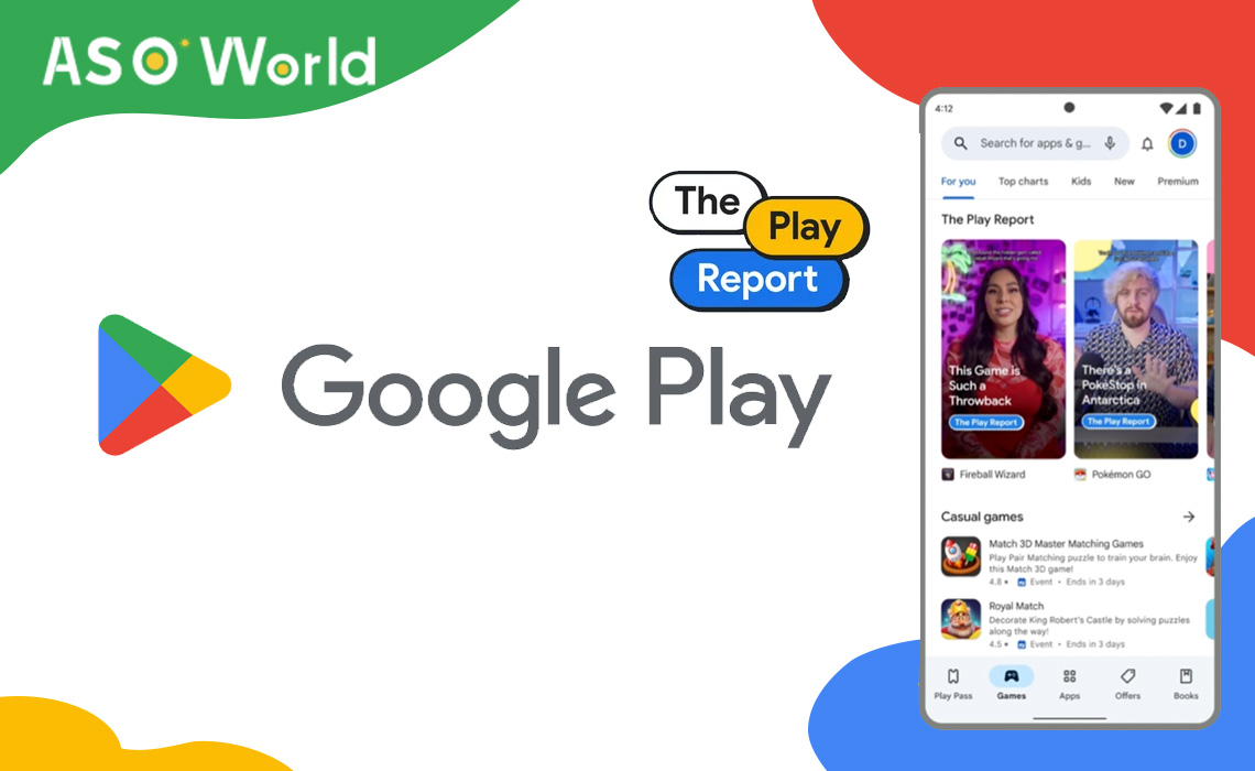 Серия видеороликов Google «The Play Report»: революция в поиске приложений в Play Store