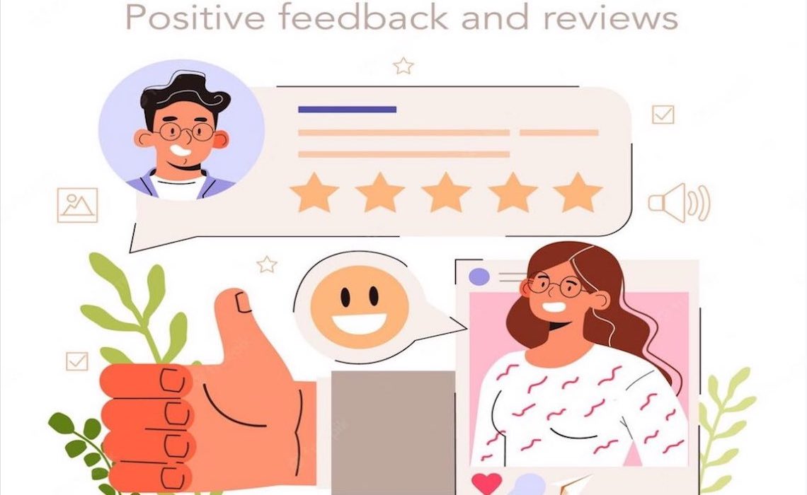 Positive feedback and app reviews