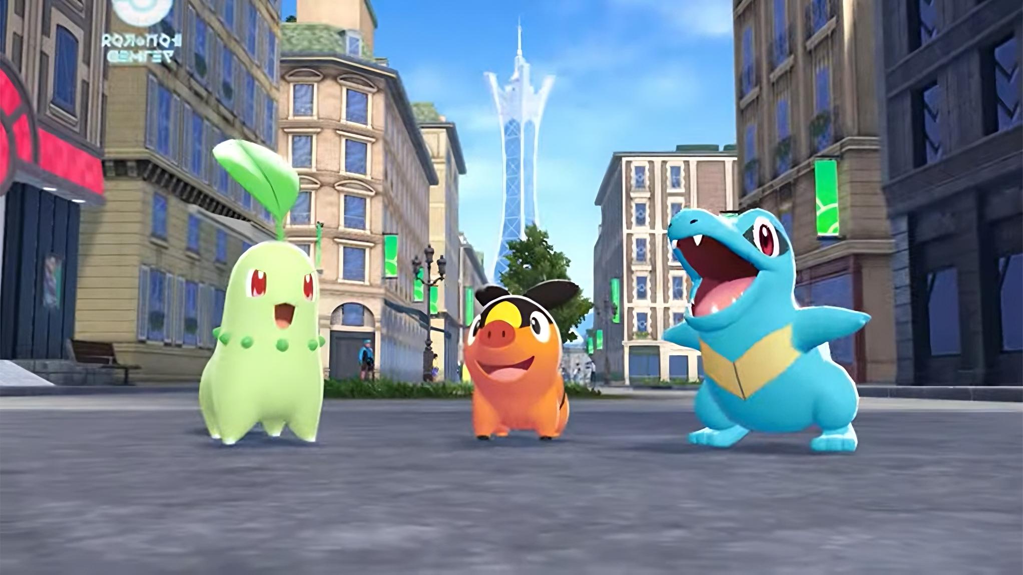 ポケモンレジェンズ：Z-Aのチコリータ、ワニノコ、ポカブ