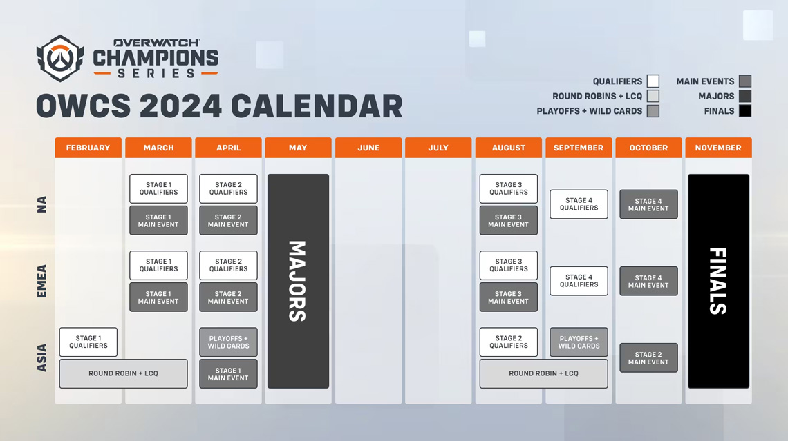 OWCS CALENDARS