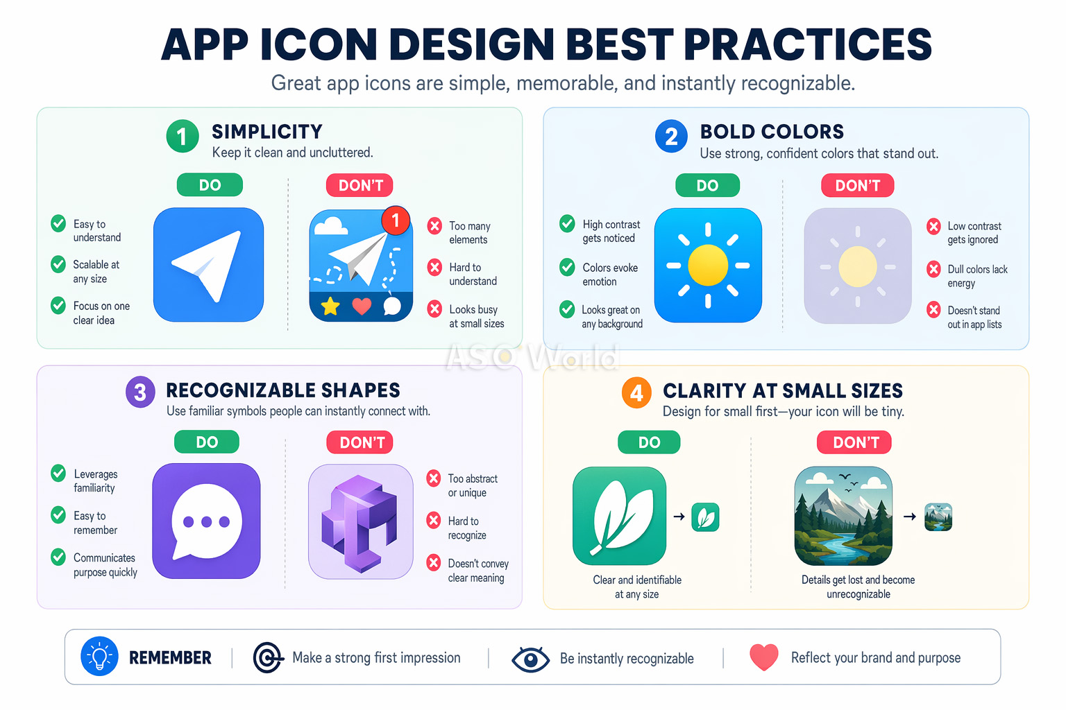5 Core Principles of High-Converting App Icon Design