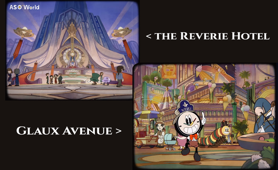 Penacony's the Reverie Hotel & Glaux Avenue