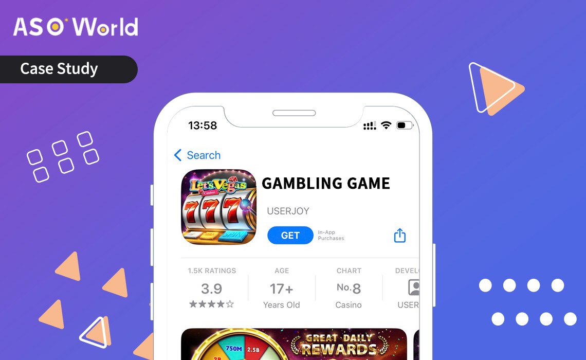 Gambling Game Case Study: +57% in Conversion Rates - ASO World