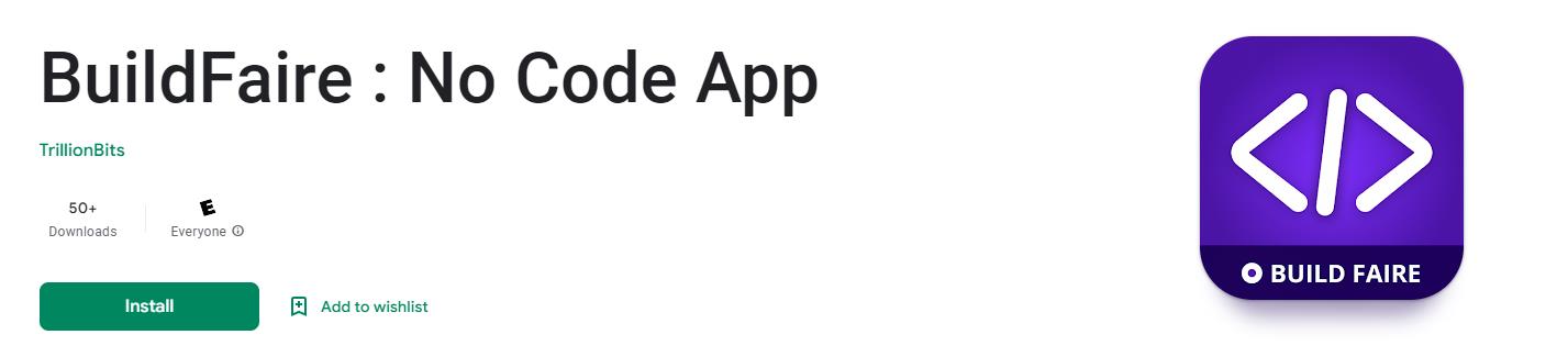 no code app