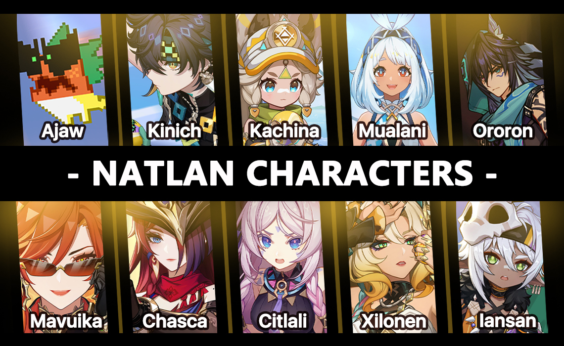 Natlan Characters