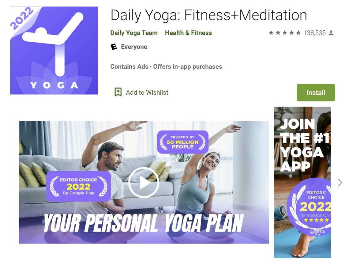health & fitness apps promotion
