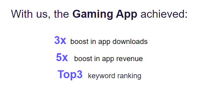 Gaming App Marketing Solutions