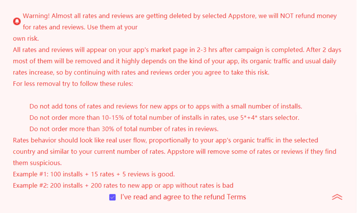app ratings and reviews