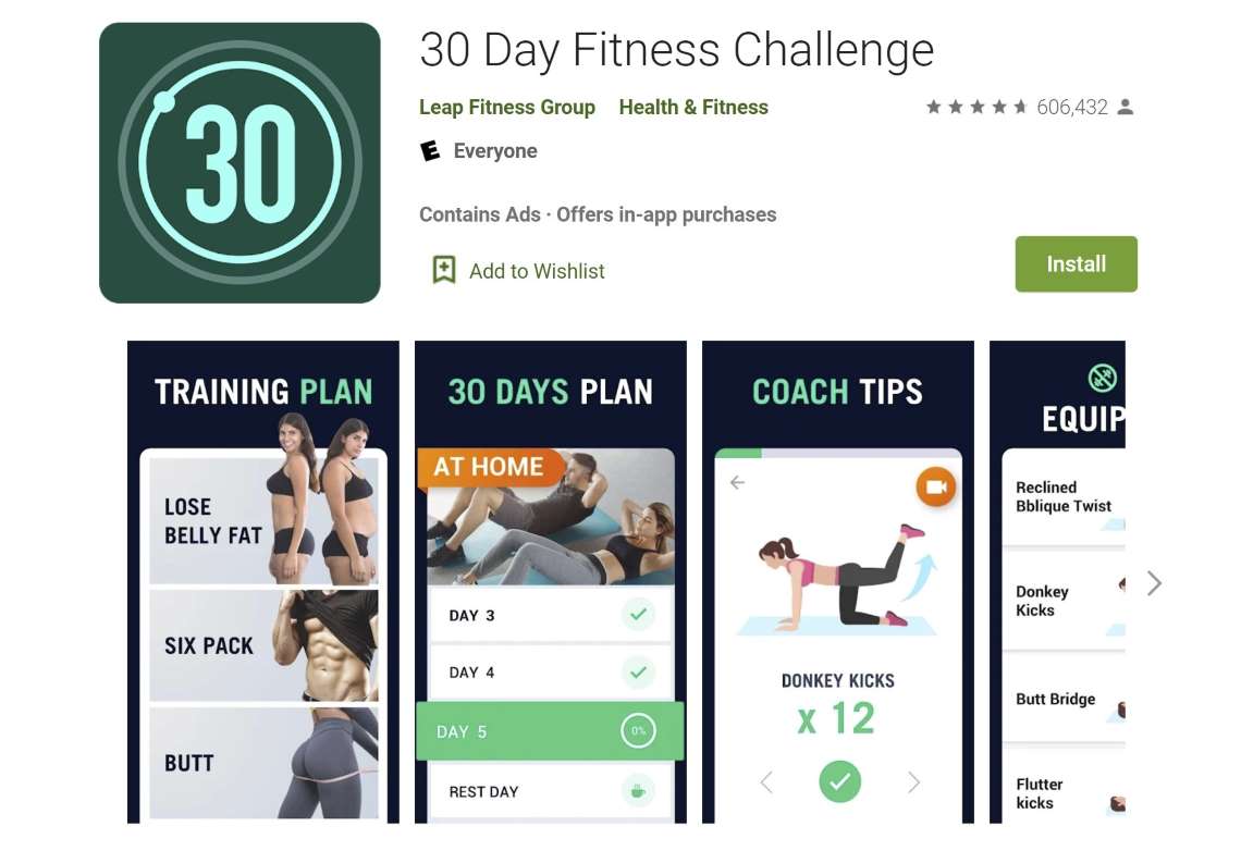 fitness app growth