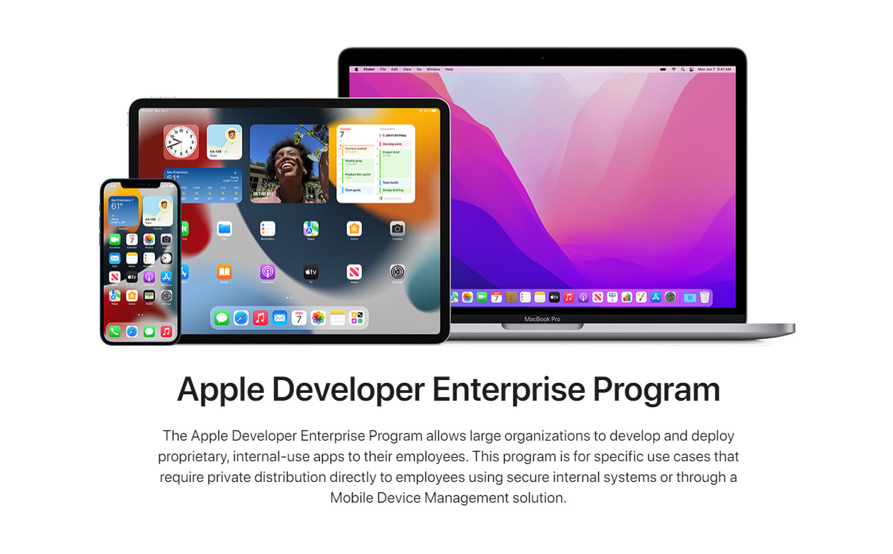 Apple Developer Enterprise Program (ADEP)