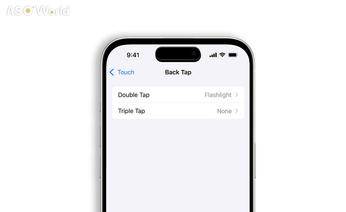 iOS18.4 Beta 4 Back Tap