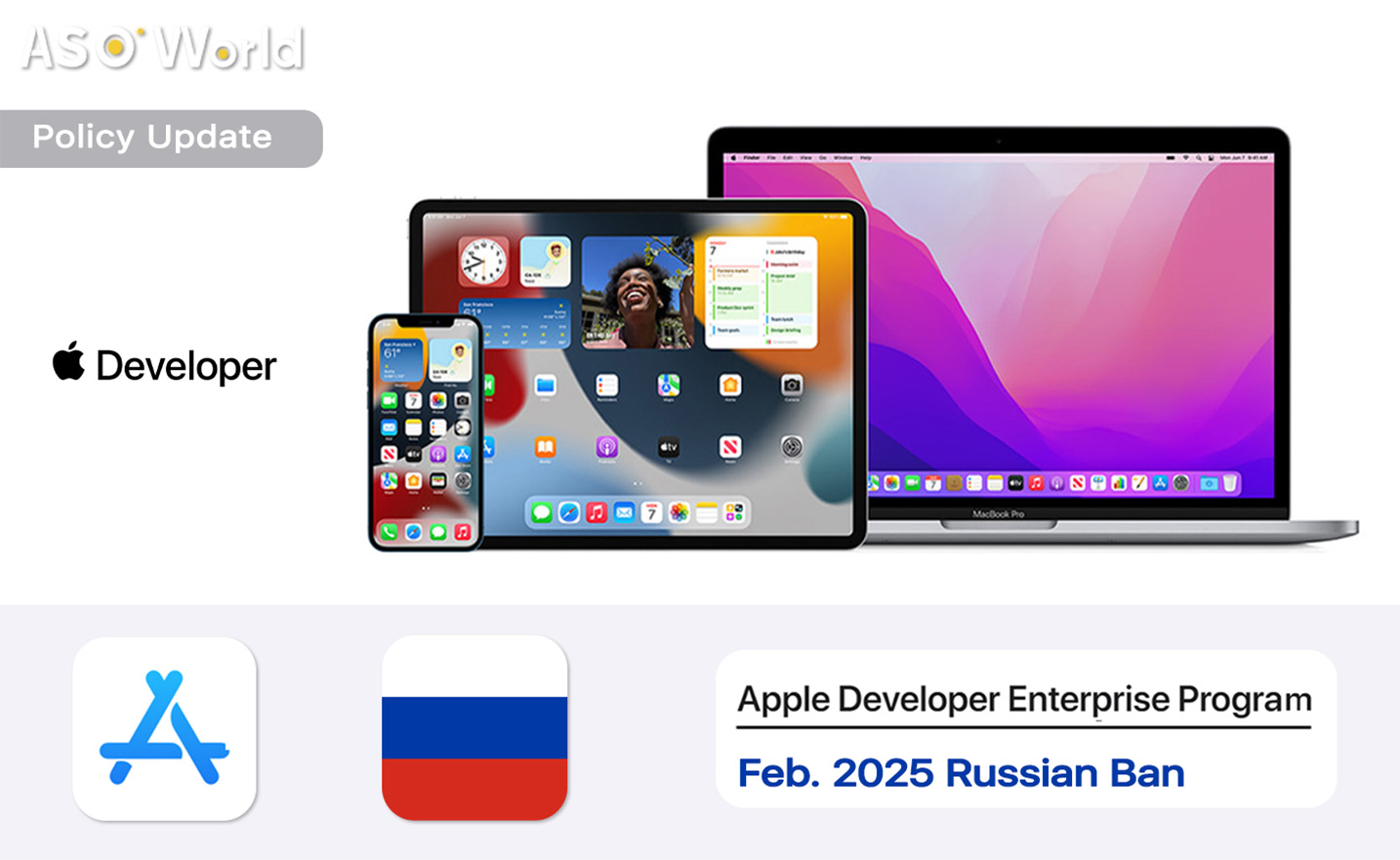 Apple Blocks Russian Developers from Enterprise Program