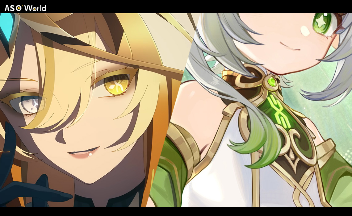 Genshin Imapct Naberius & Nahida
