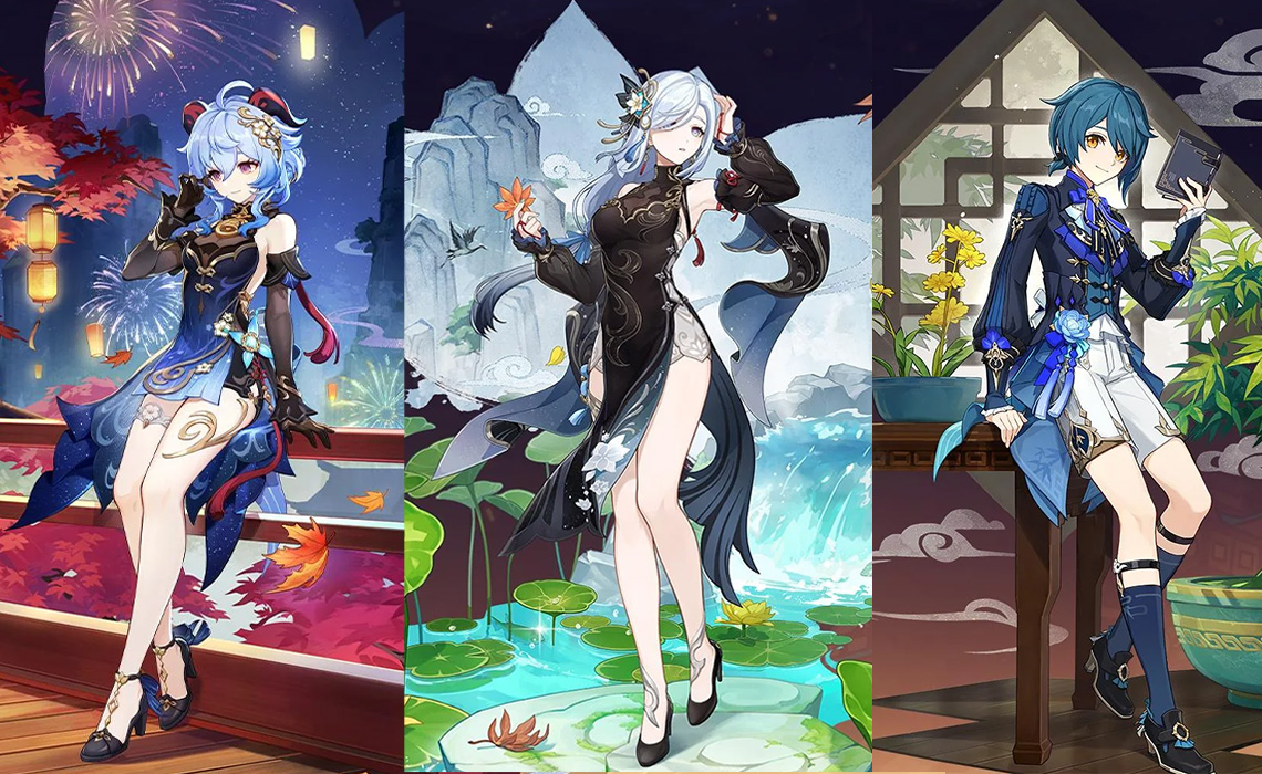 Genshin 4.4 Skins