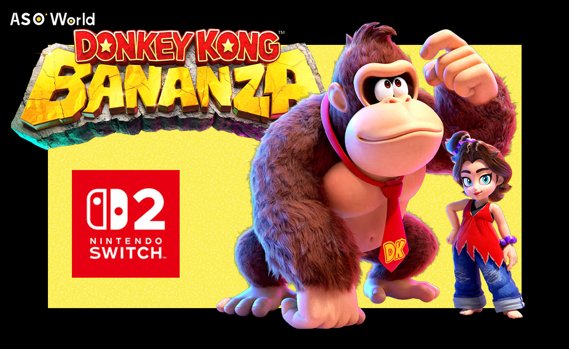 Nintendo Switch 2で『ドンキーコング・バナンザ』登場：知って