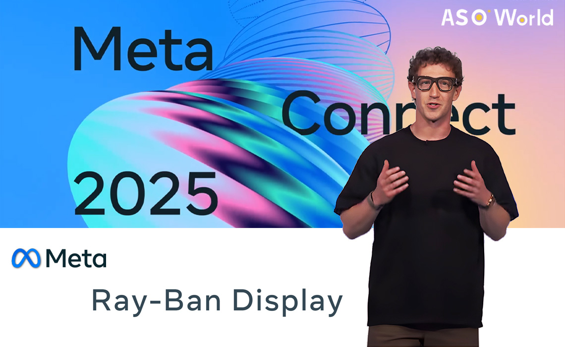 Meta Connect 2025: 레이밴 AR 글래스 공개