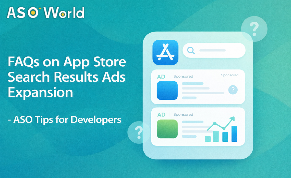 FAQs on App Store Search Results Ads Expansion - ASO Tips for Developers