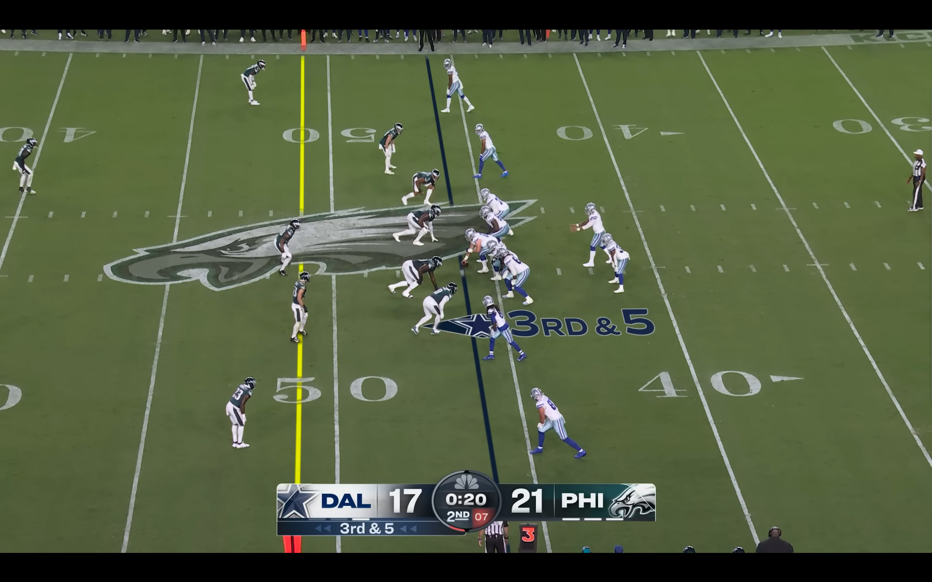 NFL 2025 week 1 - Dallas Cowboys vs Philadelphia Eagles