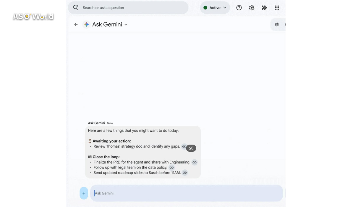Gemini work behind the scenes
