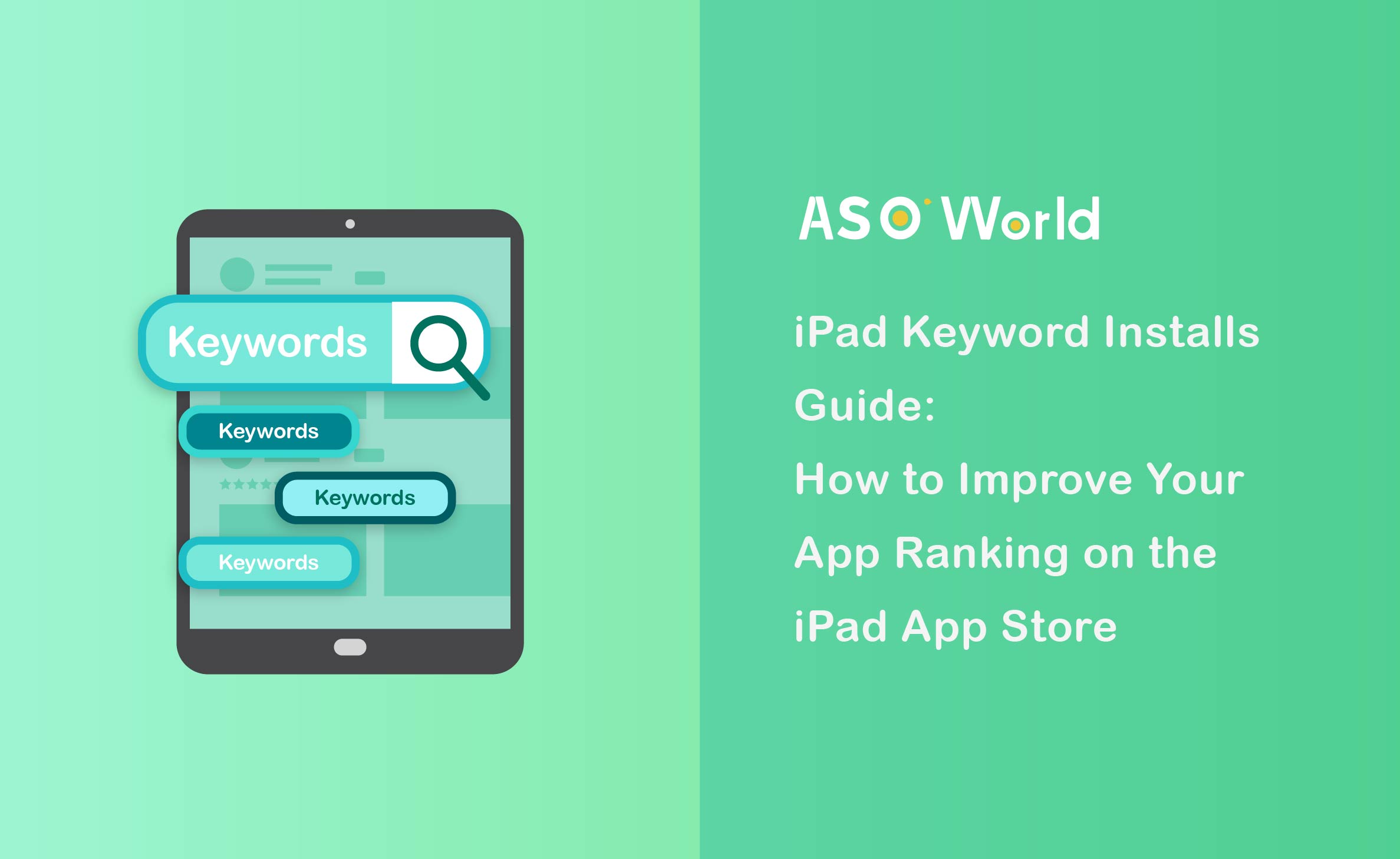 iPad Keyword Installs Guide