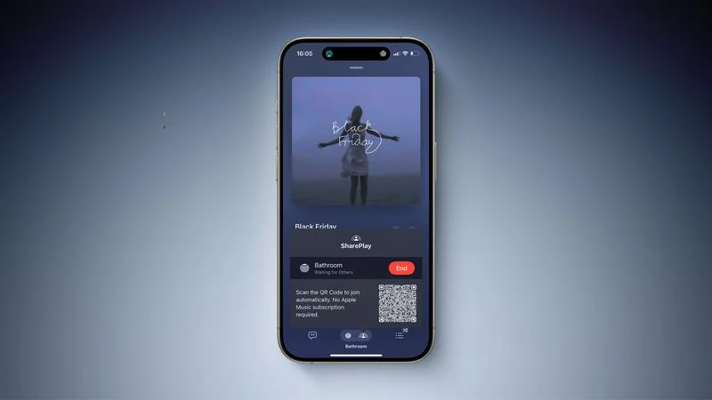 SharePlay Music Control