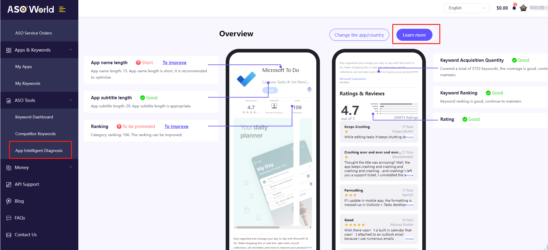 app intelligent diagnosis