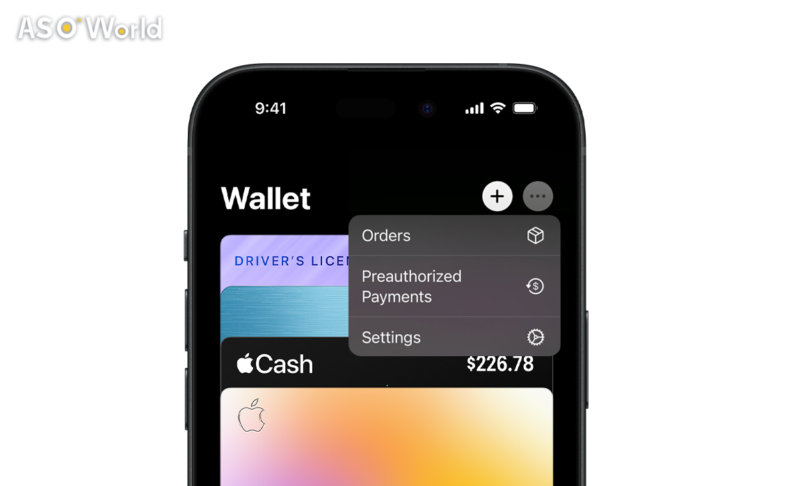 Изменения в приложении Wallet в iOS 18.4 Beta 3