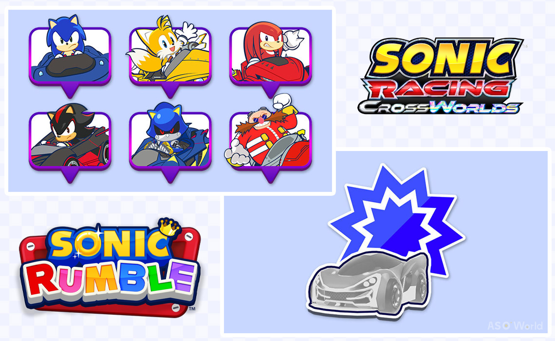 Sonic Racing: CrossWorlds x Sonic Rumble