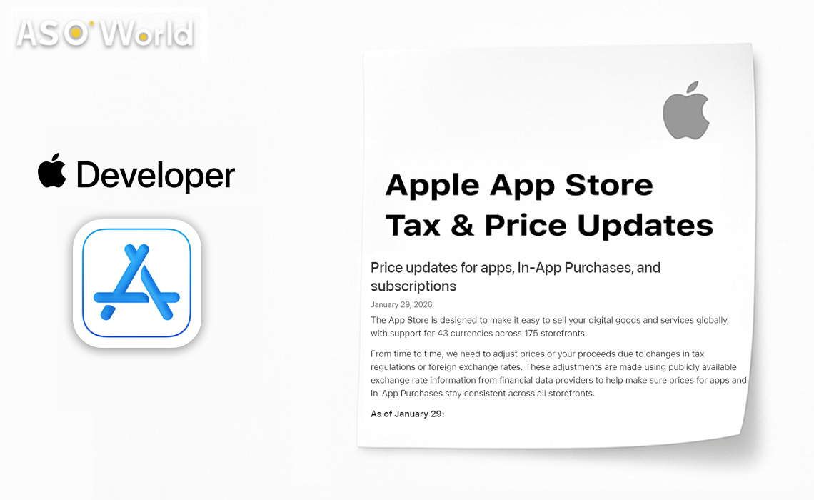 App Store Global Tax & Pricing Updates Feb 2026