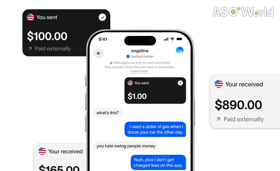 World AppのWorld Chat画面