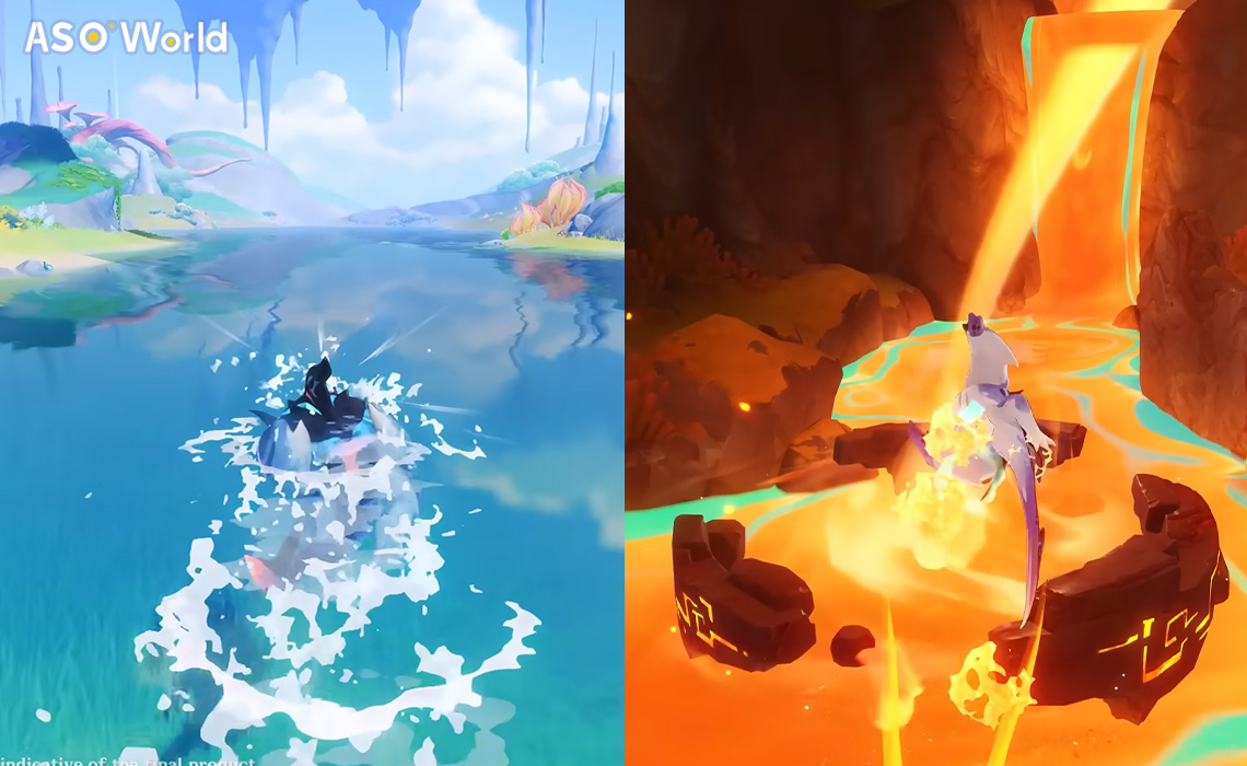Natlan Surf Saurians