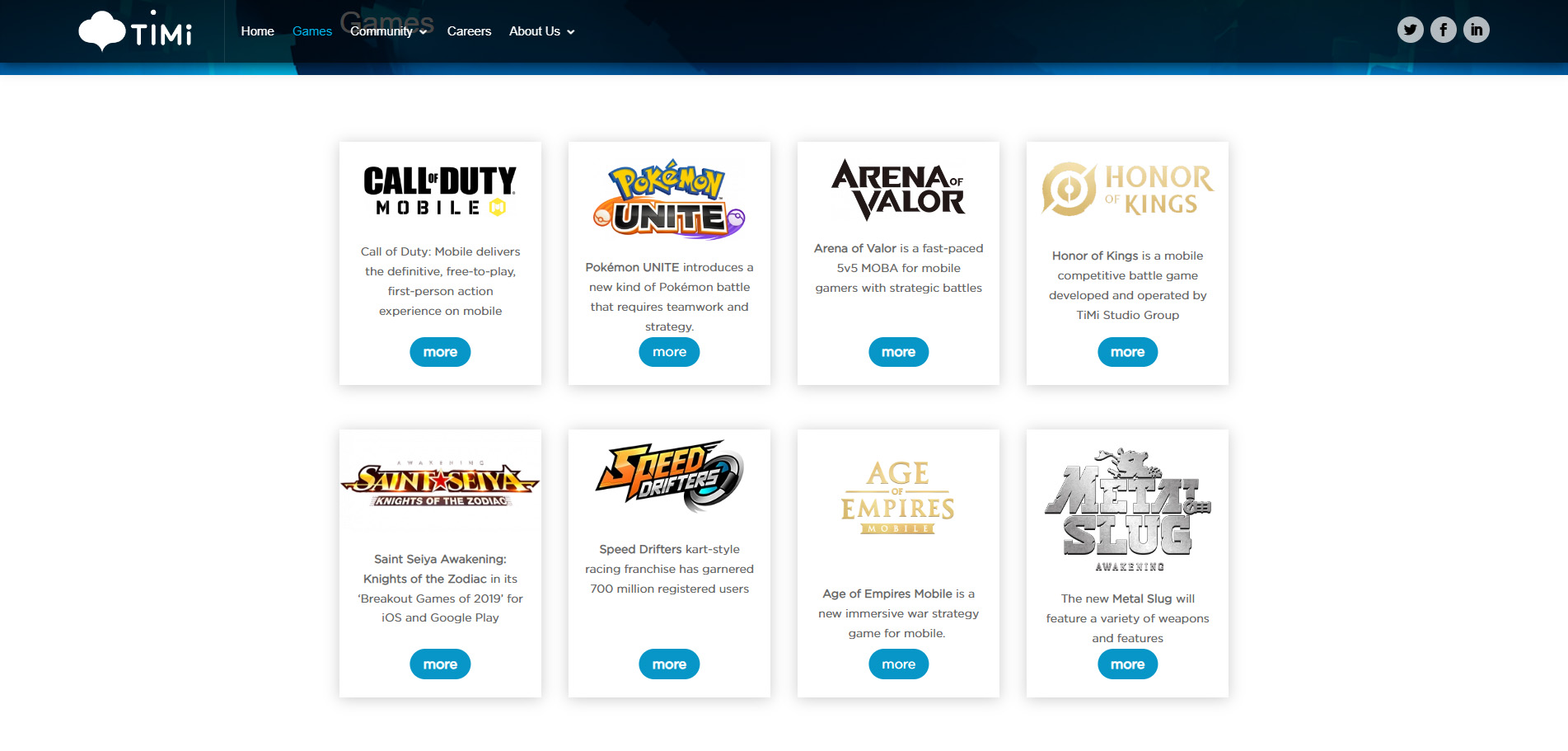 Games from TiMi Studio Group