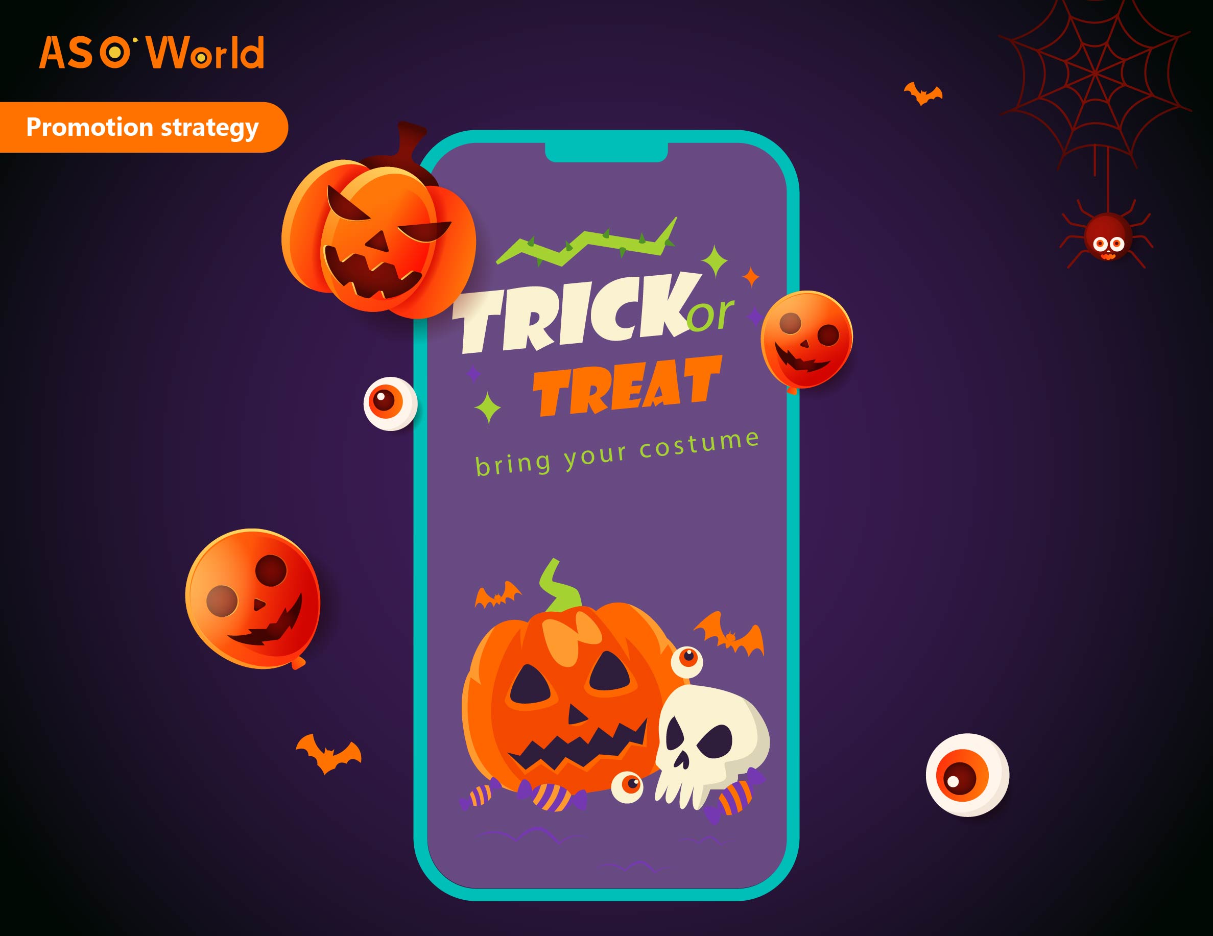 ASO Halloween: Как оптимизировать ваше приложение, чтобы увеличить количество загрузок в нужный сезон