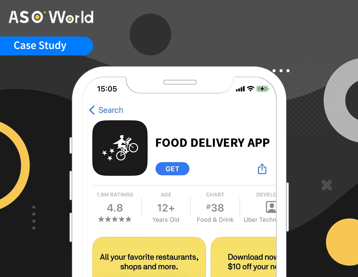 ASO Case Study: Win +30% User Retention & +7% Revenue Uplift for a Food Delivery App?