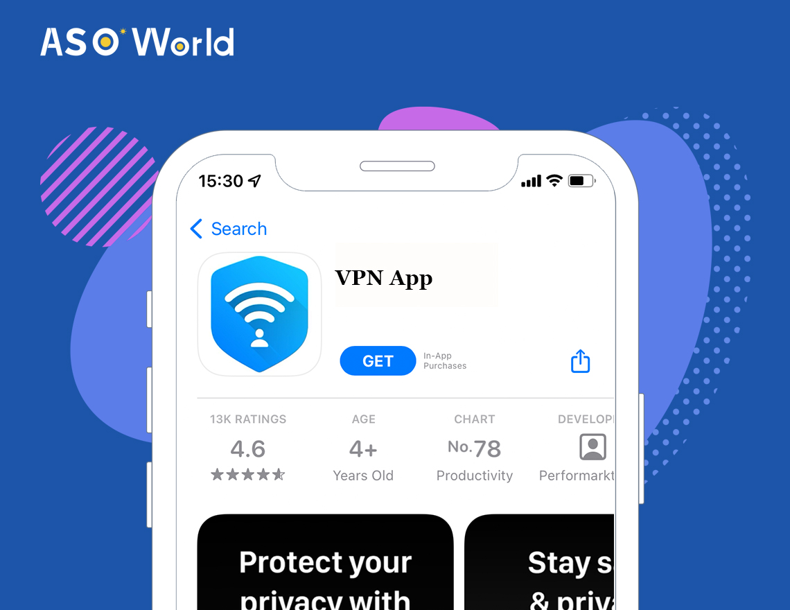 ASO Case Study: How A VPN App Increase Downloads By 1500% With ASO World?