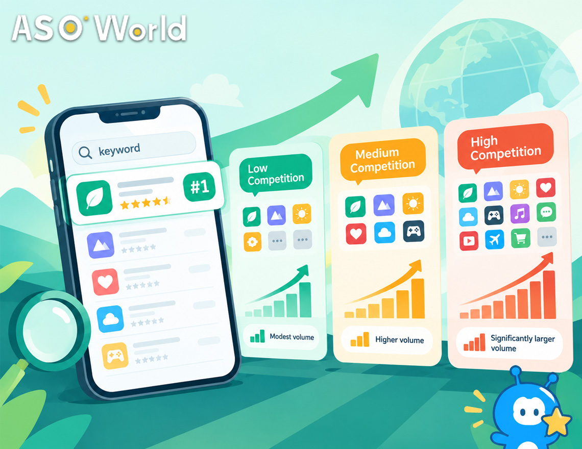 How Many Keyword Installs Do High-Competition Terms Actually Need?