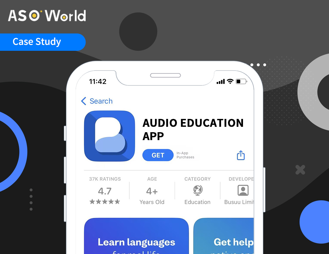 Education App Case Study: +58% App Organic Downloads with Effective Keyword Research 