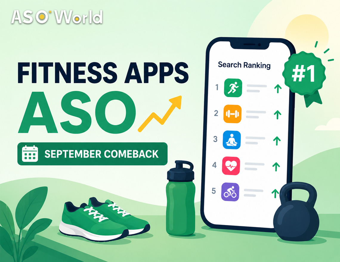 Fitness App ASO Playbook for the September Comeback Season