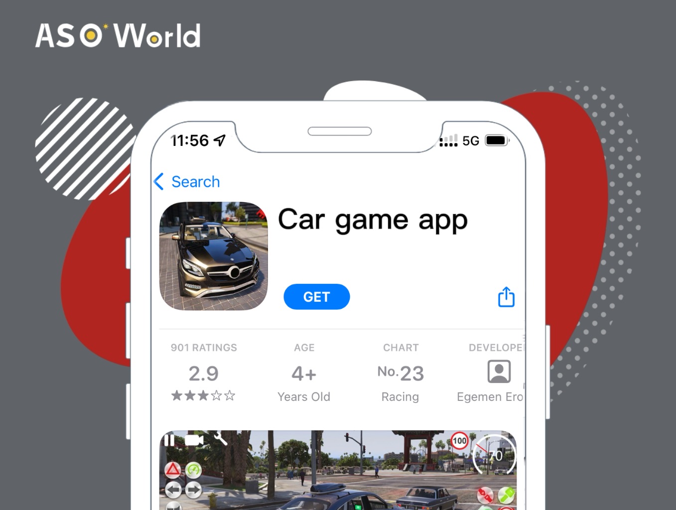 Case Study: How A Racing Game App Boost 110% Downloads By Keyword Optimization?