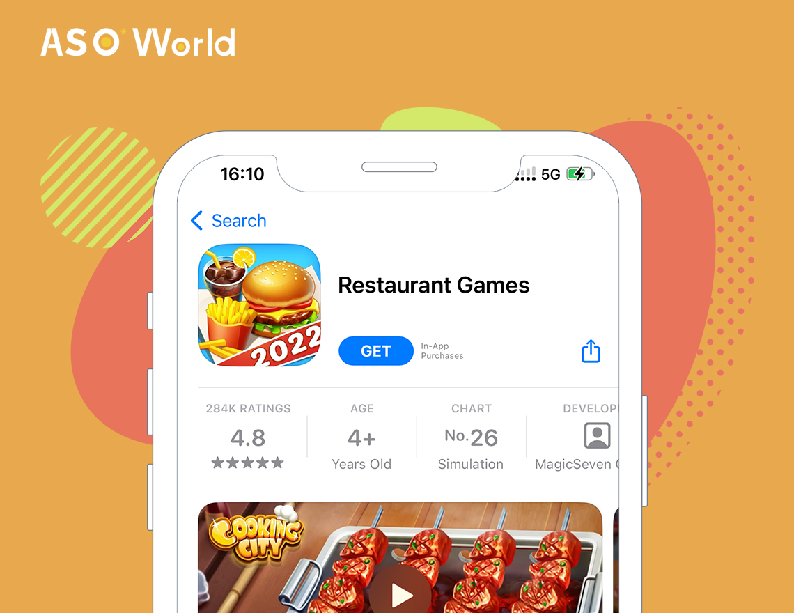 Case Study: How A Mobile Restaurant Game Drive User Acquisition By App Rating Optimization?