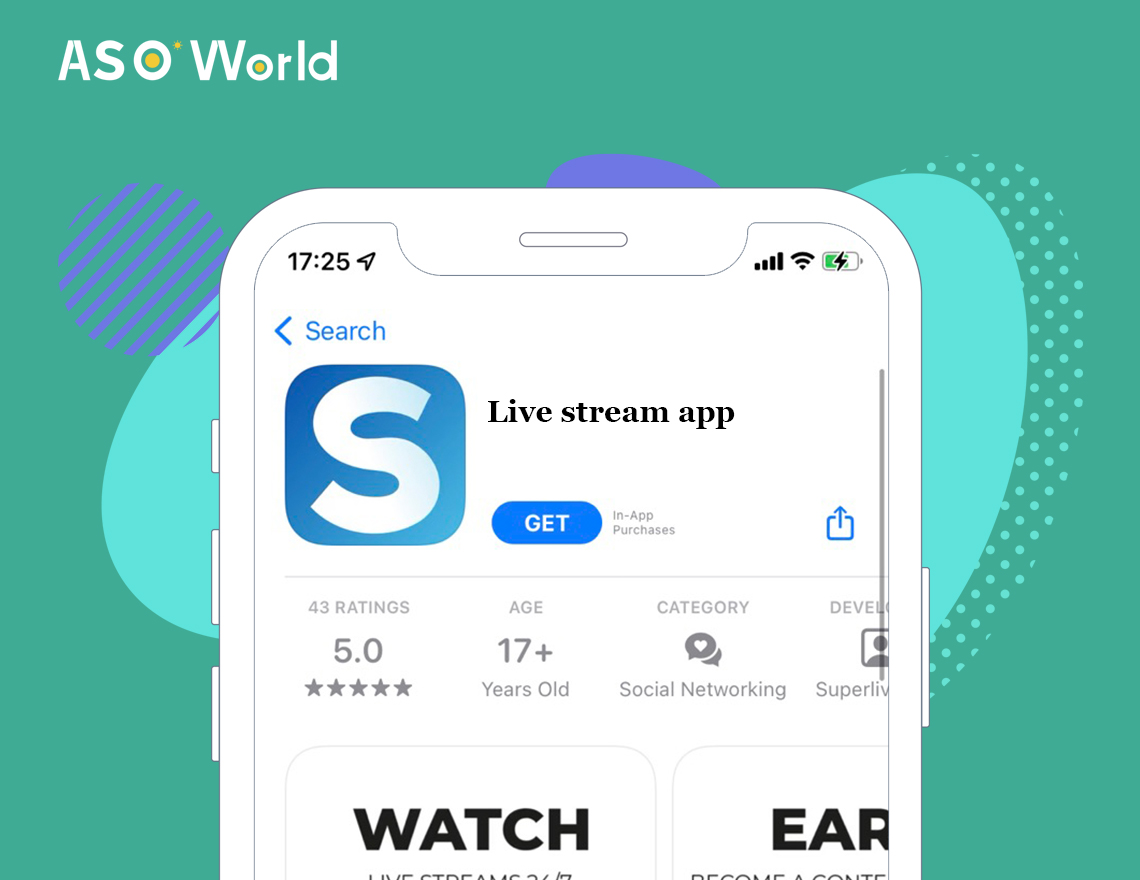 ASO Case Study: How A Live Streaming App Increase 17 000 Monthly Download?