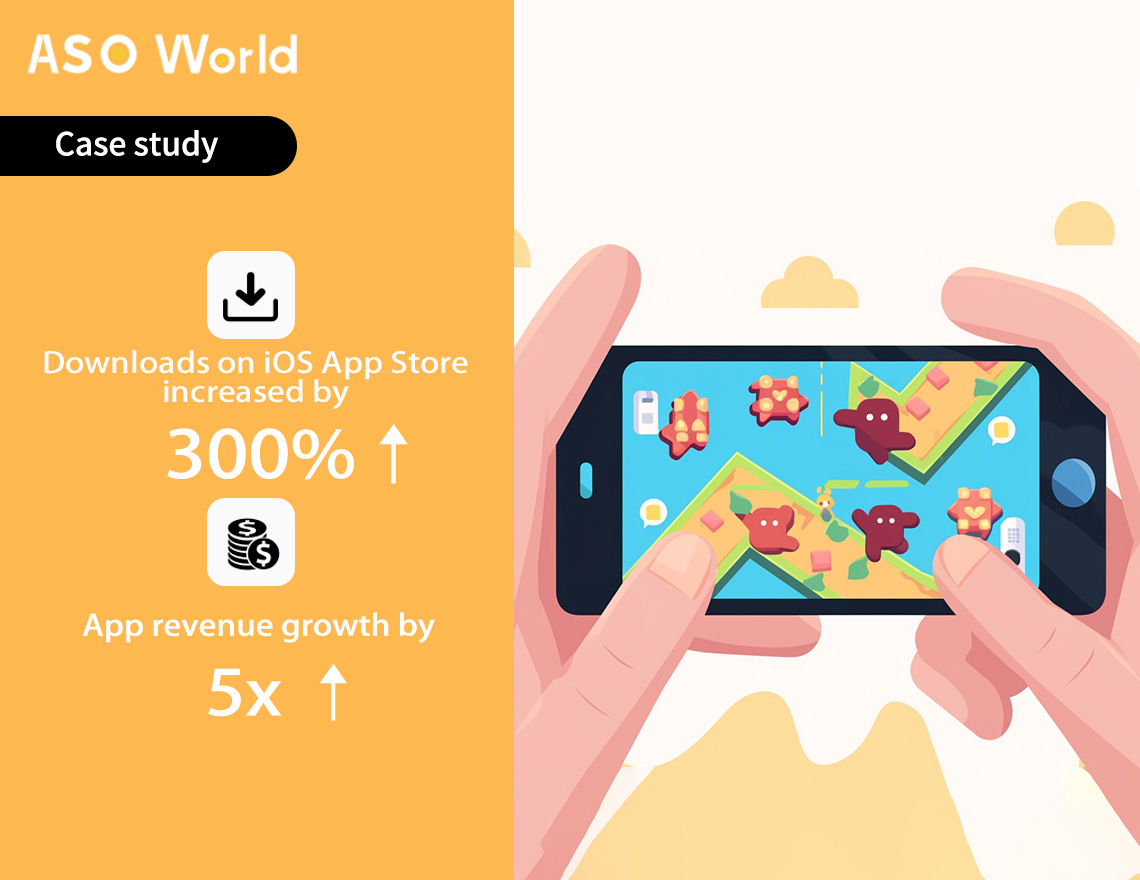 Практический пример гиперказуальной игры: +300% загрузок приложения в iOS App Store благодаря стратегии ключевых слов