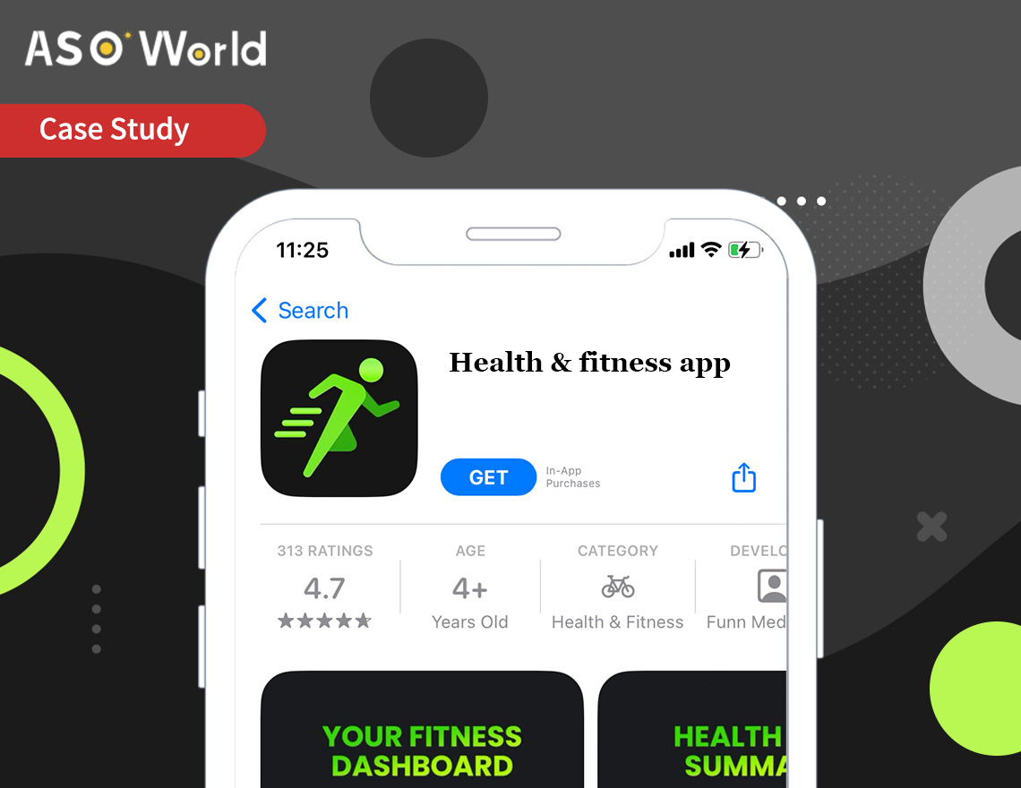 ASO Case Study: How To Promote Your Health & Fitness App in New Year Resolutions