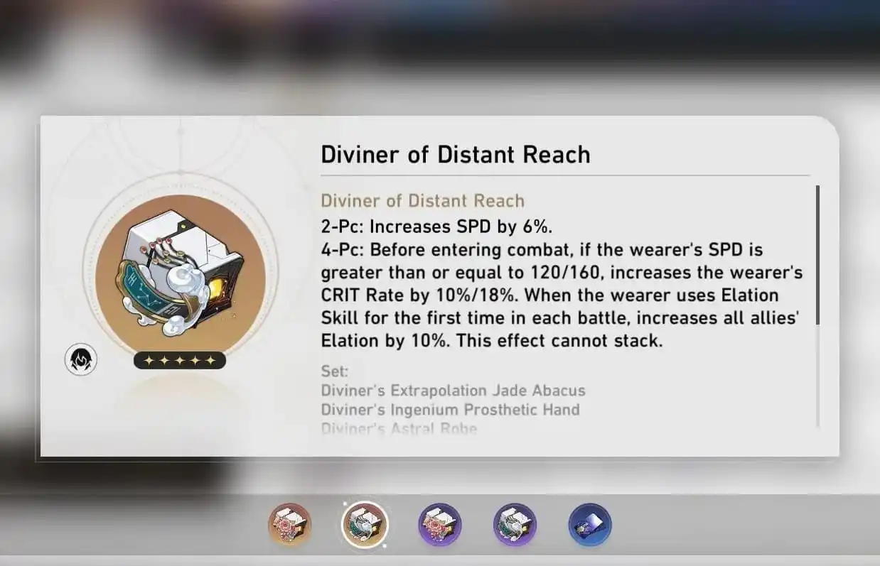 Honkai: Star Rail Evanescia Best Relics and Planar Ornaments