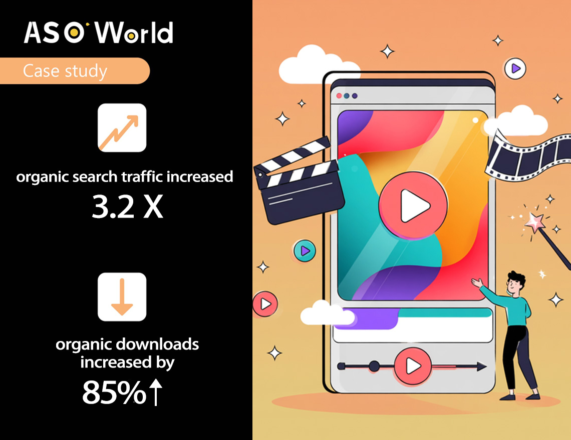 ASOケーススタディ：AI動画生成アプリが競争の激しいキーワードでトップ5にランクインする方法