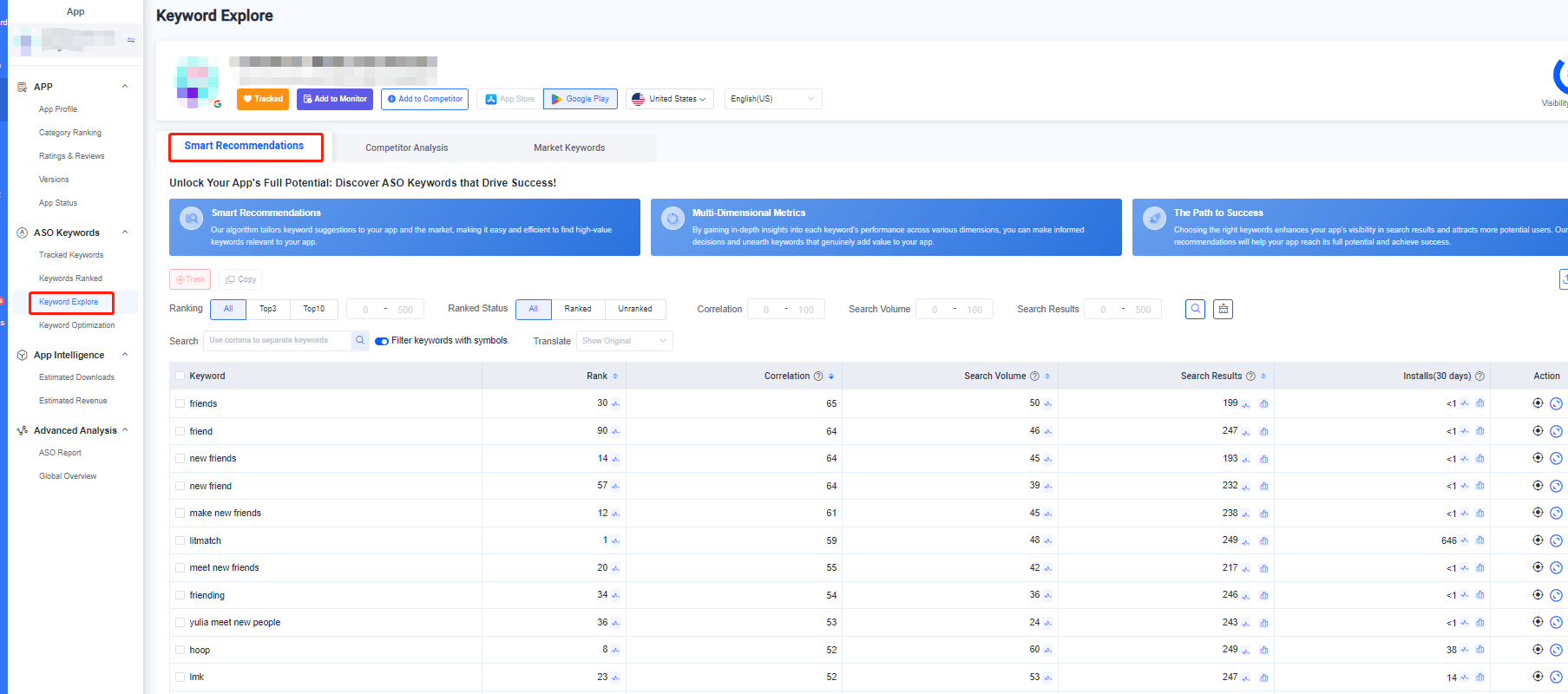 keyword explore