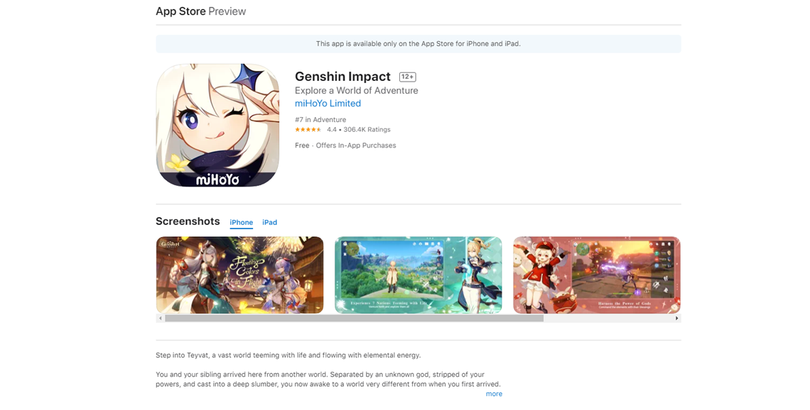 app store preview