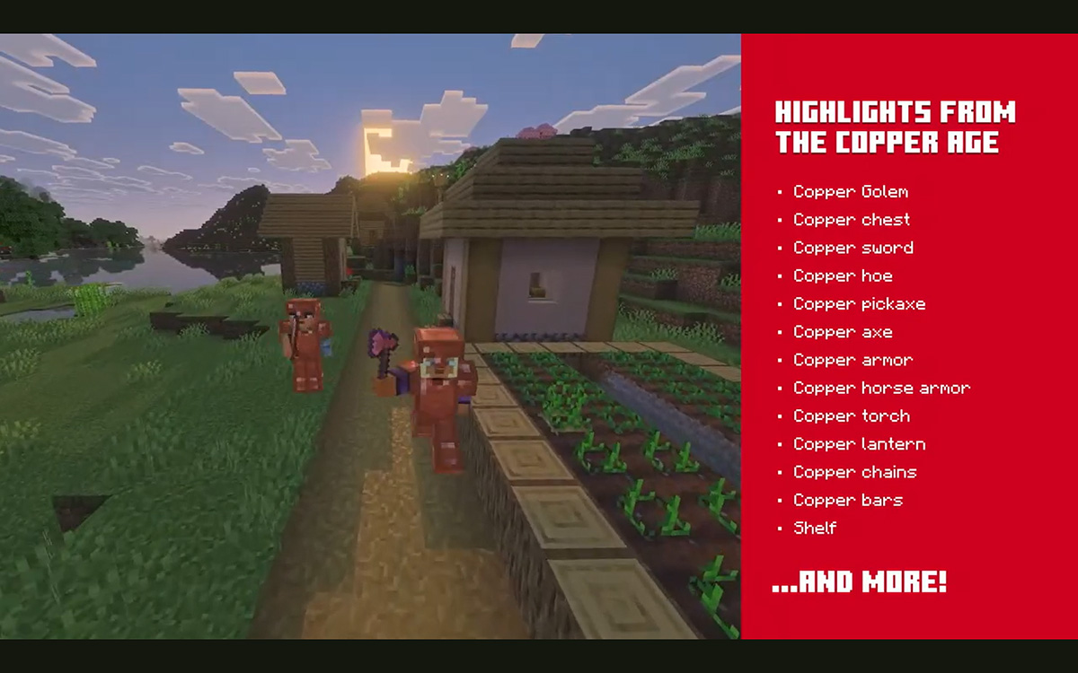 Minecraft the Copper Age Update