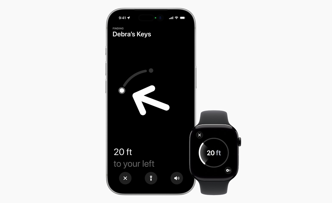 Precision Finding upgrades with new Ultra Wideband chip